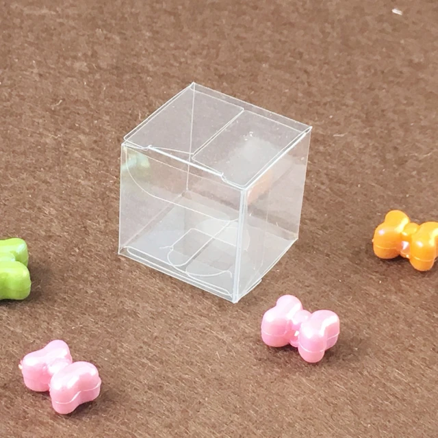 30pcs 4*4*4cm Clear Plastic Pvc Boxes Packaging For  Giftchocolatecandycosmeticcakecrafts Display Package Transparent Box - Gift  Boxes & Bags - AliExpress