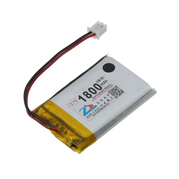 

-40 Centigrade ultra-low temperature polymer lithium battery 3.7V 1800mAh 803450 polar cold resistance