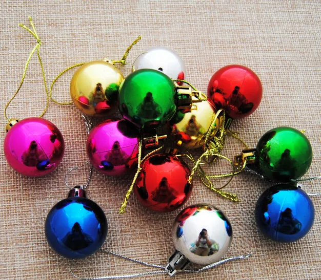 Cheap Mini Christmas Tree Decorative Ornamentsin Ball Ornaments from