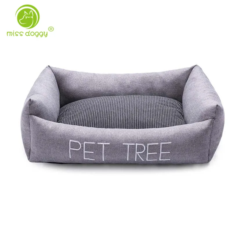 cheap Self heating Pet Sofa Warm Winter Dog Beds Waterproof Bottom Soft Fleece Warm Cat Bed House Dropshipping cama perro 10E
