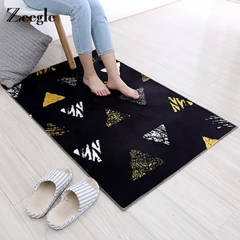 

Zeegle Geometric Doormat Home Floor Mat Outdoor Rugs Non-slip Mats Bedroom Bedside Rugs Carpet For Children Foot Mat Kitchen Rug