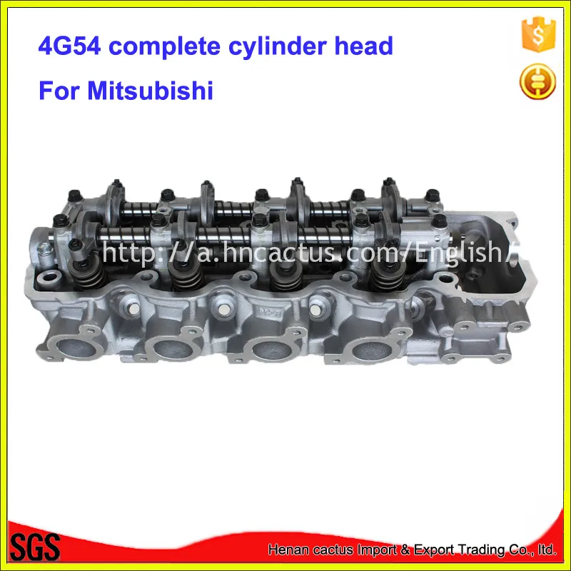 4G54 Complete Cylinder Head MD311828 MD086520 MD026520_4