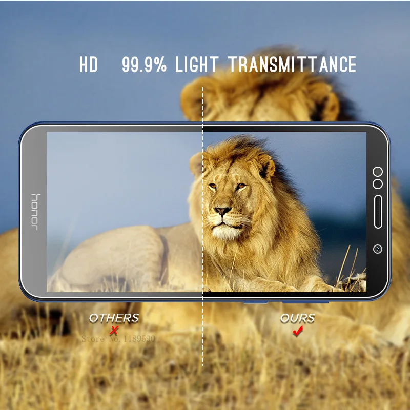 Стекло 9H закаленное для Huawei Honor 7A Pro 7C 8X 10 Lite 10i защитная пленка защита