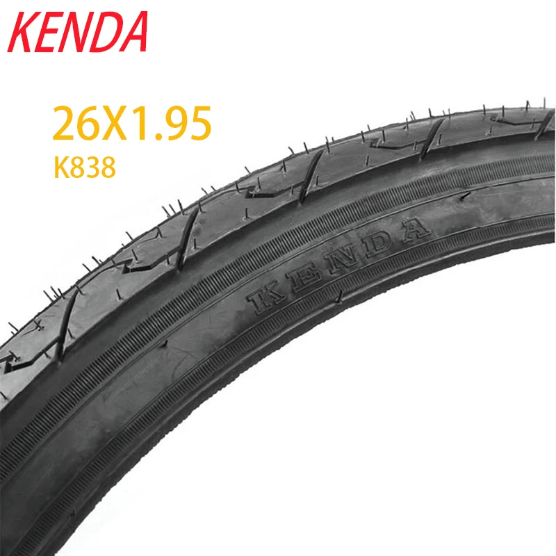 

Kenda Bicycle Tire 26X1.95 26 inch MTB Mountain Road Bike Tires Cycling Rubber Tube Wide Tyres K838 65PSI 450KPA