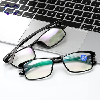 

VCKA Unisex Reading Glasses Lightweight Transparent Rimless Elders Reading Glasses Vision Care Magnifying Eyewear +1.0~+4.0