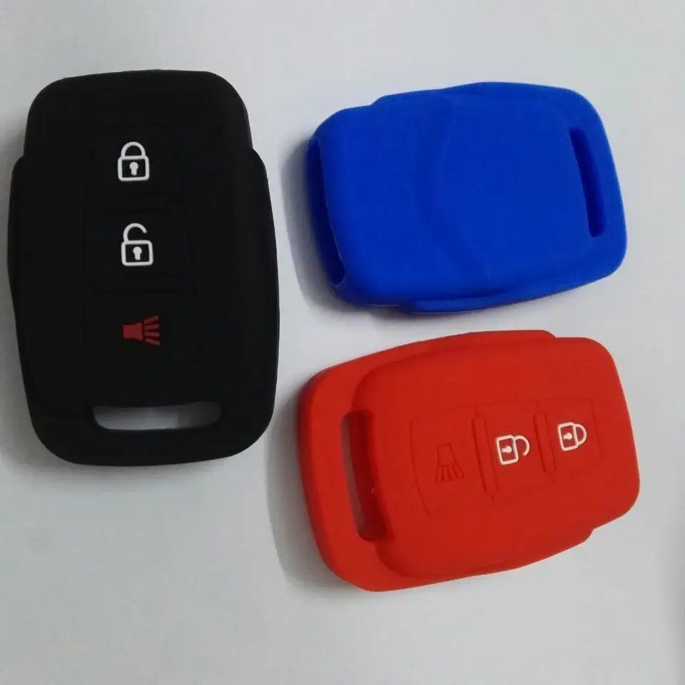 

2+1/3 Buttons Remote Key Bag For Proton Exora Key Cover Silicone Case Holder