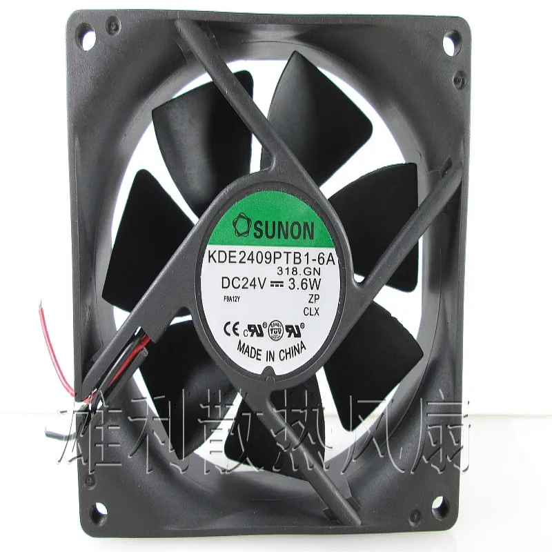 Бесплатная доставка. KDE2409PTB1-6A 24V 3 6 W 90*90*25 мм инверторный вентилятор | Компьютеры и