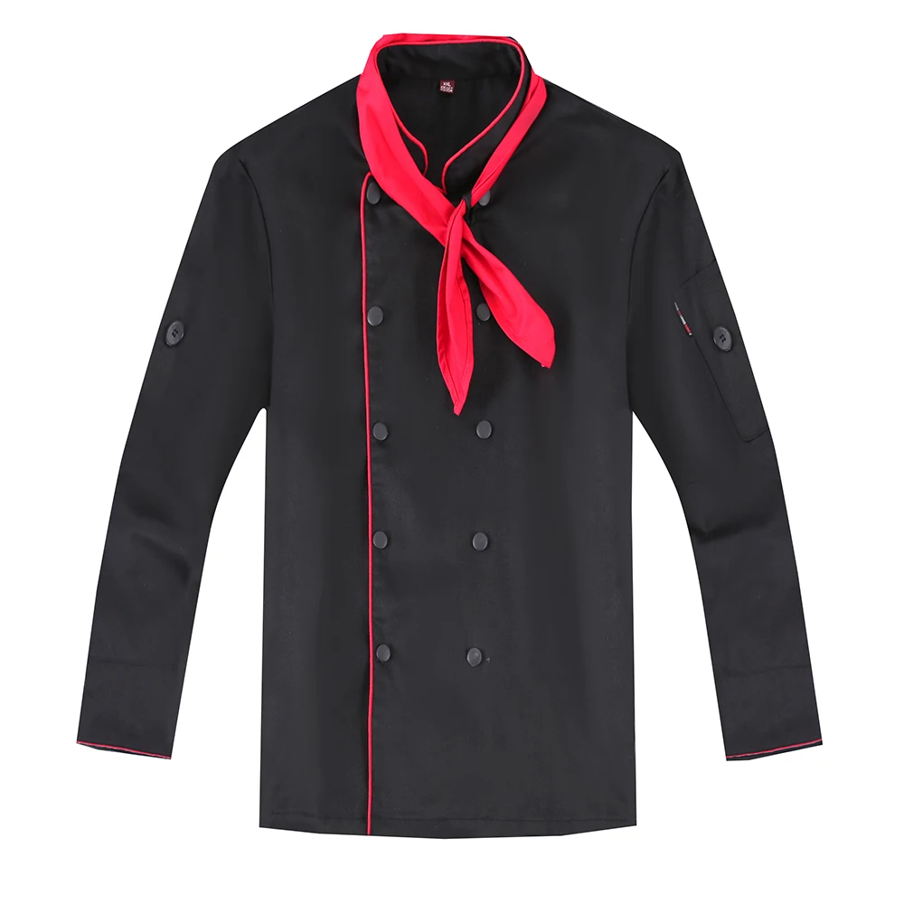 New Chef Jackets Long sleeve Professional Cook Clothes Autumn & Winter