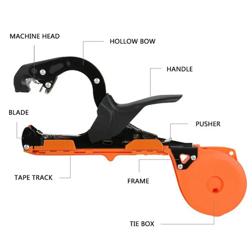 FIRMOR садовый завод лента инструмент Tapener ветка связывая машина Tapetool обвязка растительного винограда стволовых пистолет связать машина