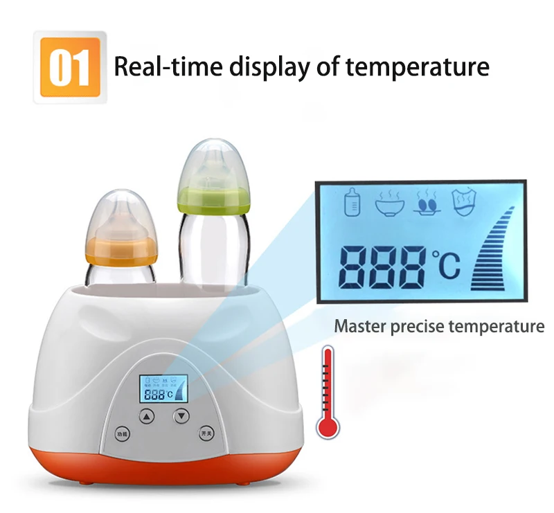 Подогреватель для бутылочек для кормления детей многофункциональный подогреватель для детских бутылочек подогреватель для еды Универсальный подогреватель для бутылочек с теплым молоком Прямая поставка