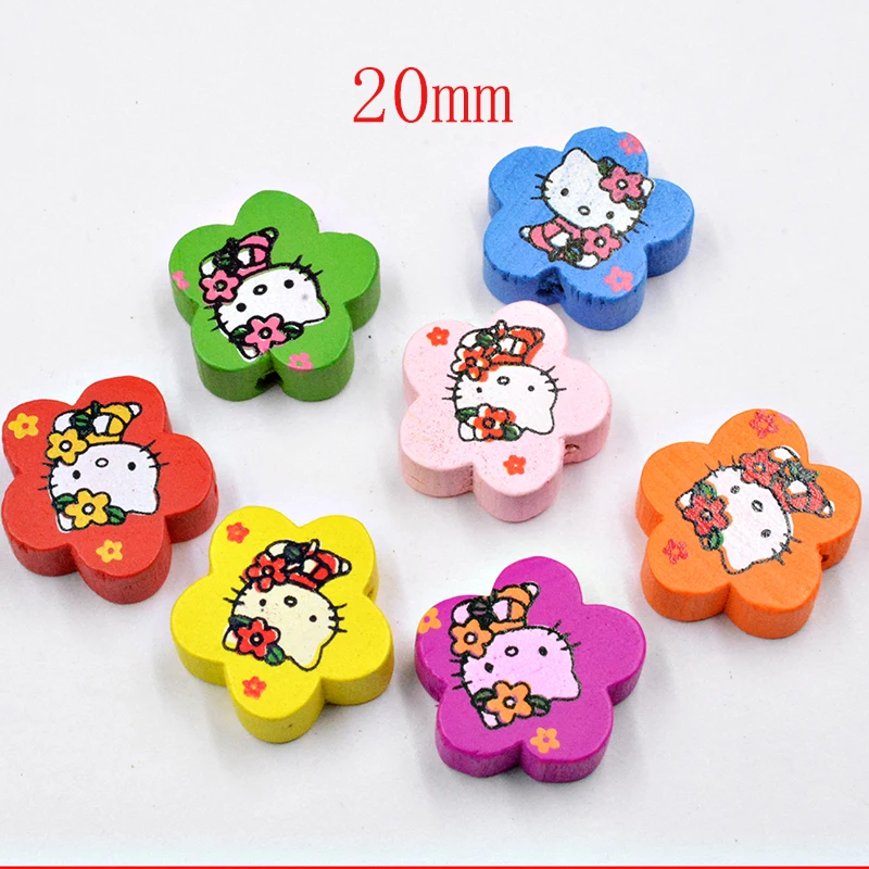 

FLTMRH Mixed Animal Fish Wooden For Clothes Crafts Sewing Decorative Needlework Scrapbooking DIY Accessories