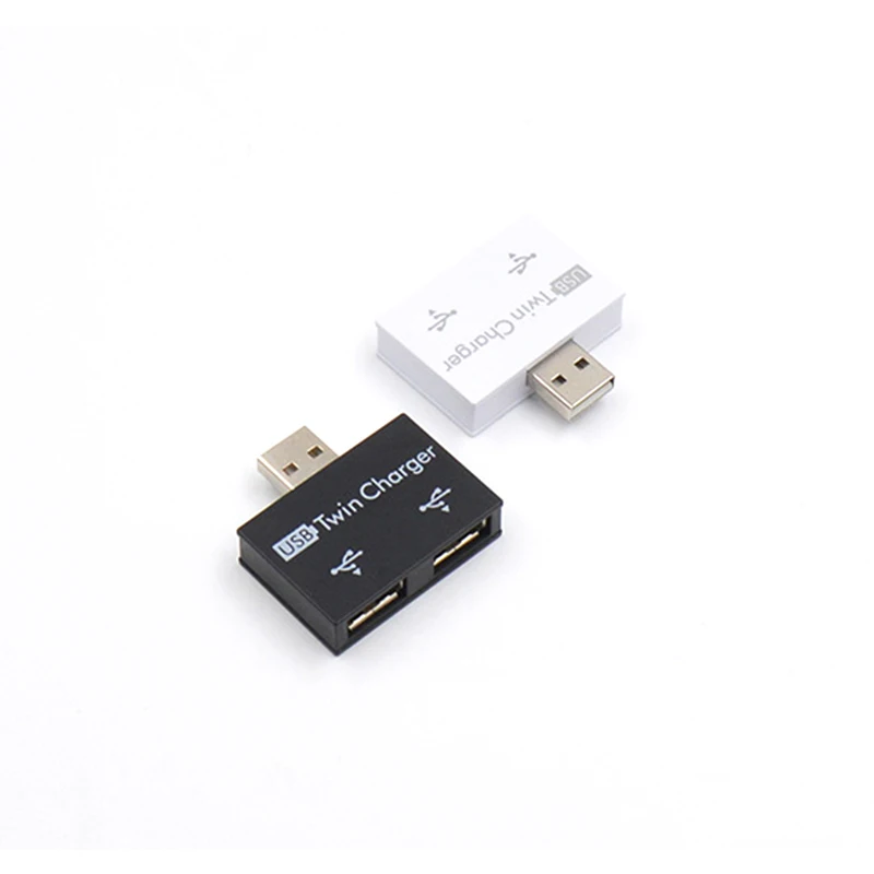 Мини usb-хаб на 2 порта зарядное устройство концентратор адаптер Горячая Мода USB разветвитель для телефона планшета компьютера