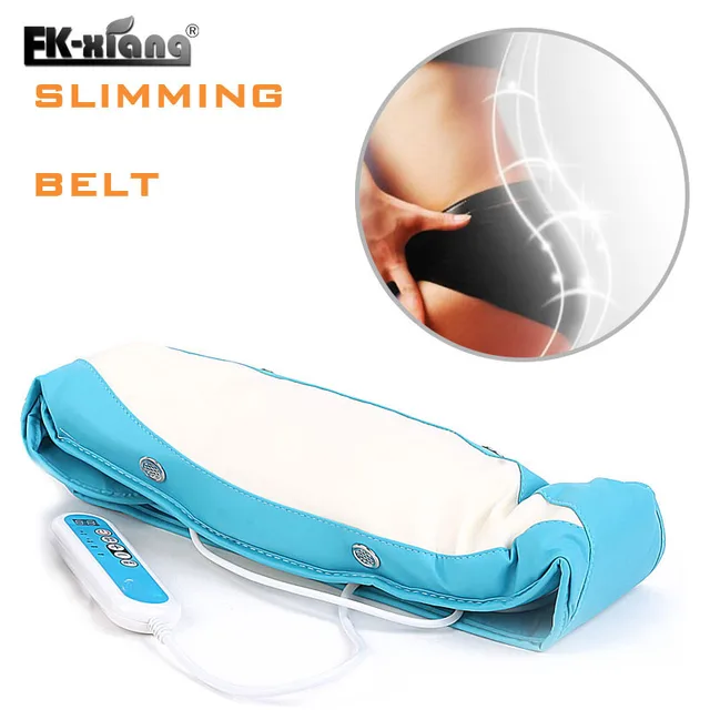 Electric Waist slimming Belt Women Slimming Sauna Belt Vibration Lose Weight Massage Belt Fat
