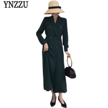 Korean Style 2018 Spring Women Blazers Solid Elegant Extra Long Double Breasted Slim Women Blazer and Jackets femme AO530 Korean Style 2018 Spring Women Blazers Solid Elegant Extra Long Double Breasted Slim Women Blazer and Jackets femme AO530