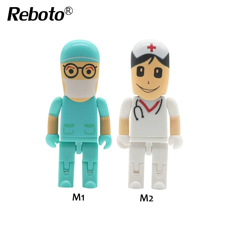 Retobo Usb 2,0 Doctor модель Usb флэш-накопитель 64 ГБ 8 ГБ 16 ГБ 4 ГБ USB 2,0 накопитель 32 ГБ медсестры диск памяти U Stick