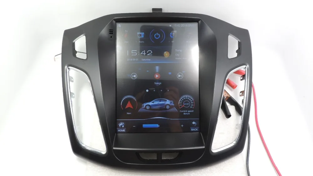 "YOKOTRON" 9," Telsa стиль сенсорный Android 6,0 Автомобильный Радио плеер для Ford Focus 2012-+ gps