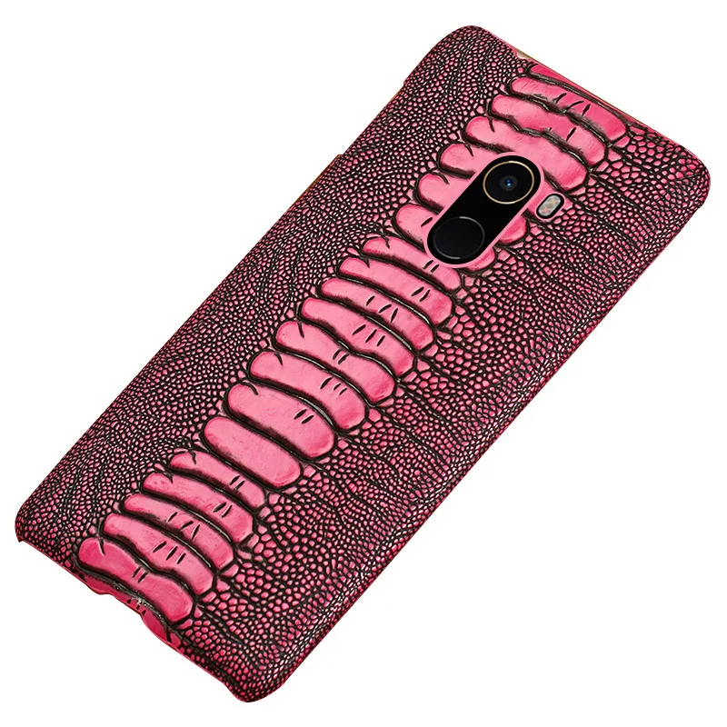Чехол LANGSIDI для Xiaomi Mi 9 9se 8 9lite 6 A3 A2 lite Max 3 Mix 2S CC9 чехол из страуса ног Redmi Note PRO