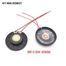 ^#Cheap 2pcs/lot New Ultra-thin Toy-car horn 8 ohms 0.5 watt 0.5W 8R speaker Diameter 40MM 4CM With Wire ^#Cheap 2pcs/lot New Ultra-thin Toy-car horn 8 ohms 0.5 watt 0.5W 8R speaker Diameter 40MM 4CM With Wire