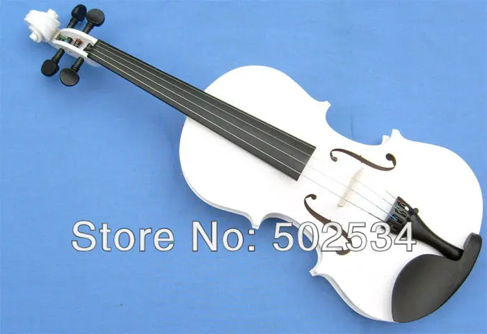 

4/4 All types of wood white violin/student violin/ electric violin