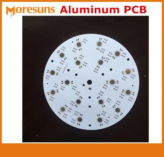 Алюминий PCB для светодиодный лампы/светодиодный PCB платы в сборе/MCPCB производителя Алюминий круглый длинный светодиодный фирму по производству печатных плат
