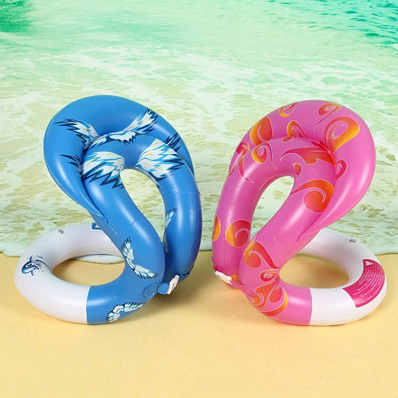 

150 -175cm Inflatable Swim Arm Rings Pool Toys Children Adult PVC Swimming Laps Baby Pool Float Adults Life Vest Life Buoy 2
