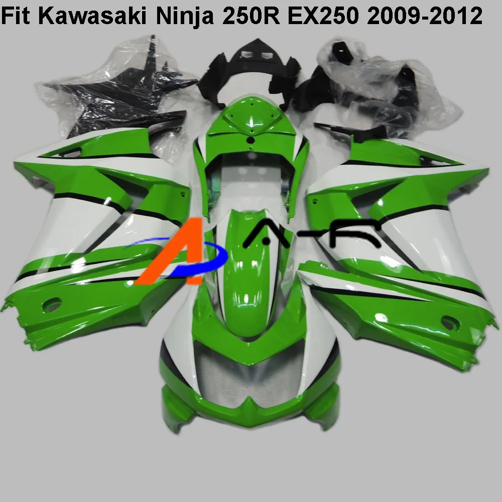 For Kawasaki Ninja 250R Fairings kit 2009 - 2012 2010 2011 Ninja250R ZX 250 EX250 EX250R fairing body kits 09-12 For Kawasaki Ninja 250R Fairings kit 2009 - 2012 2010 2011 Ninja250R ZX 250 EX250 EX250R fairing body kits 09-12