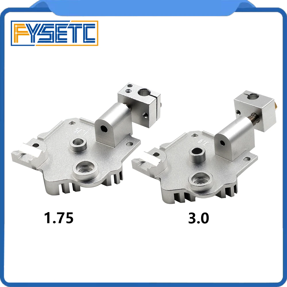 1 комплект Titan Aero Heatsink V6 Hotend экструдер 1,75 мм/3,0 мм обновление Titan экструдер V6 Hotend fit 1,75/3,0 PLA для Prusa i3