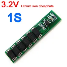 1S ячейка 12A 3,2 V PCB BMS Защитная плата батареи для 26650 18650 жизни LiFePO4 батареи PCM