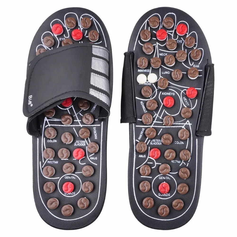 Foot Massage Slippers Health Shoe Sandal Massages Reflexology Feet