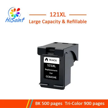 

Hisaint 121XL Refilled Ink Cartridge Replacement for HP 121 XL for Deskjet F4283 F2423 F2483 F2493 F4275 D1660 D1663 D2500
