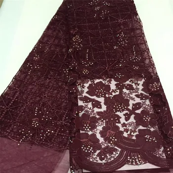 2018 African Tulle Lace Fabrics With Stones Embroidery Net Lace African French Lace High Quality With Beads Wedding GL86-2 2018 African Tulle Lace Fabrics With Stones Embroidery Net Lace African French Lace High Quality With Beads Wedding GL86-2