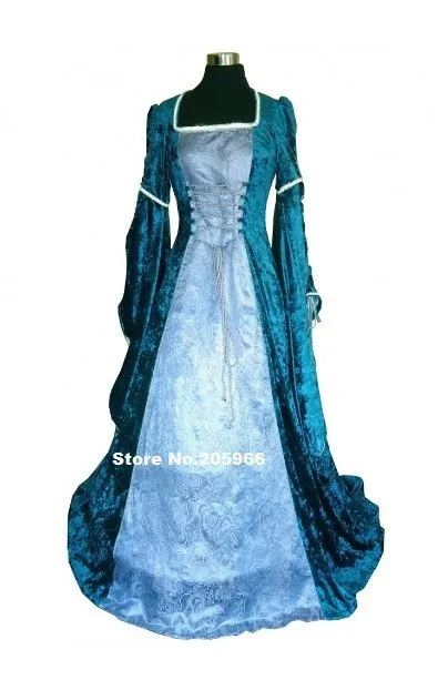 middle ages dresses of ladies