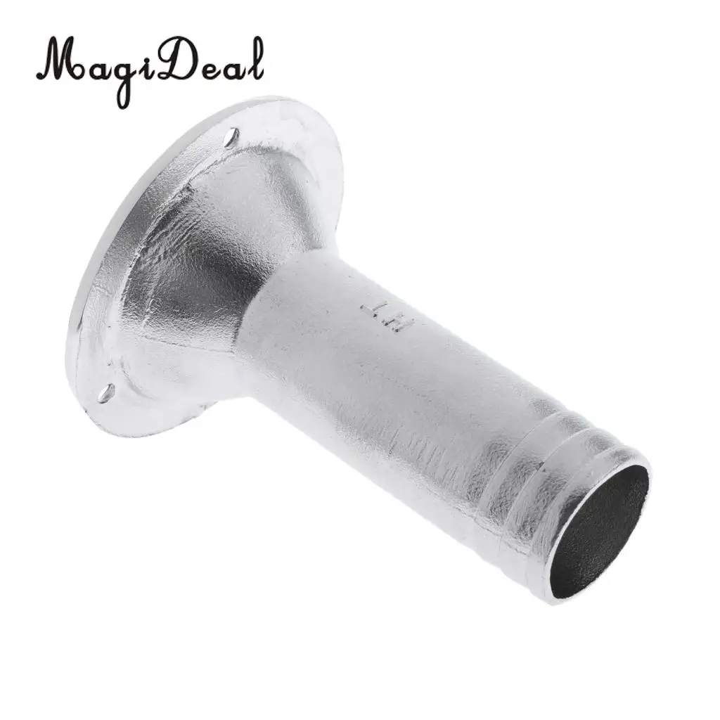 Polished 316 Stainless Steel Boat Deck Drain Scupper For Marine Boat Yacht Accessories