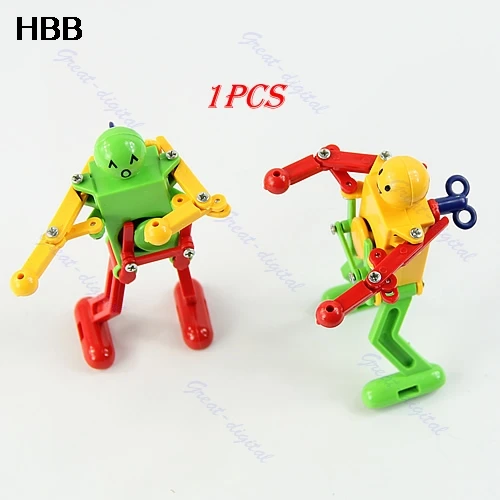 1x New Children Kids Funny Plastic Clockwork Wind Up Windup Party Toy Gifts