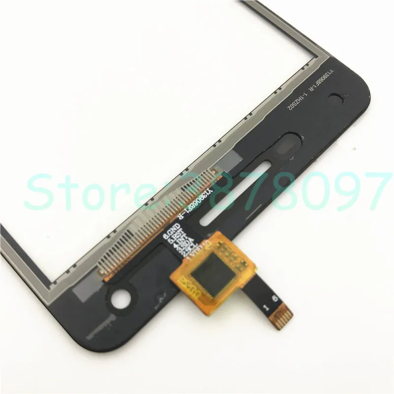 10Pcs/Lot Original Touch Panel Sensor For Philips V377 377 Touch Screen Digitizer Front Glass Lens Sensor Touch Screen+Logo