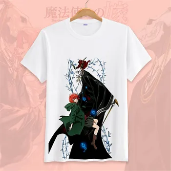 

The Ancient Magus' Bride Chise Hatori T-shirt Cosplay Costume for Women Men Summer Short Sleeve Tops Tees