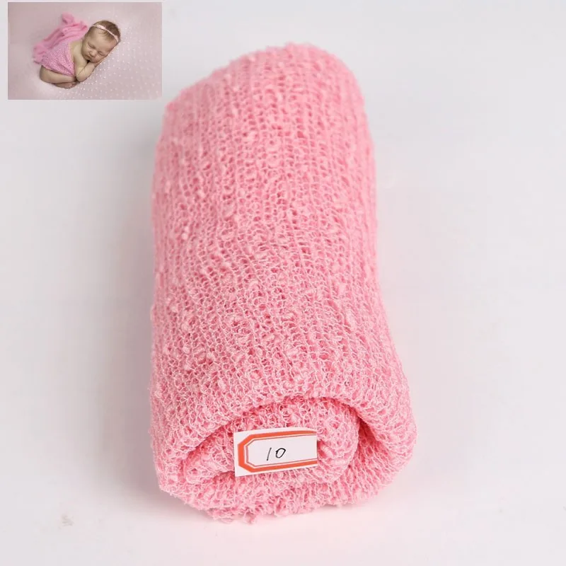 

35*150cm Stretch Knit Wrap Newborn Photography Props Baby Kids Nubble Rayon Wraps Maternity Scarf Hammock Swaddlings Women Shawl