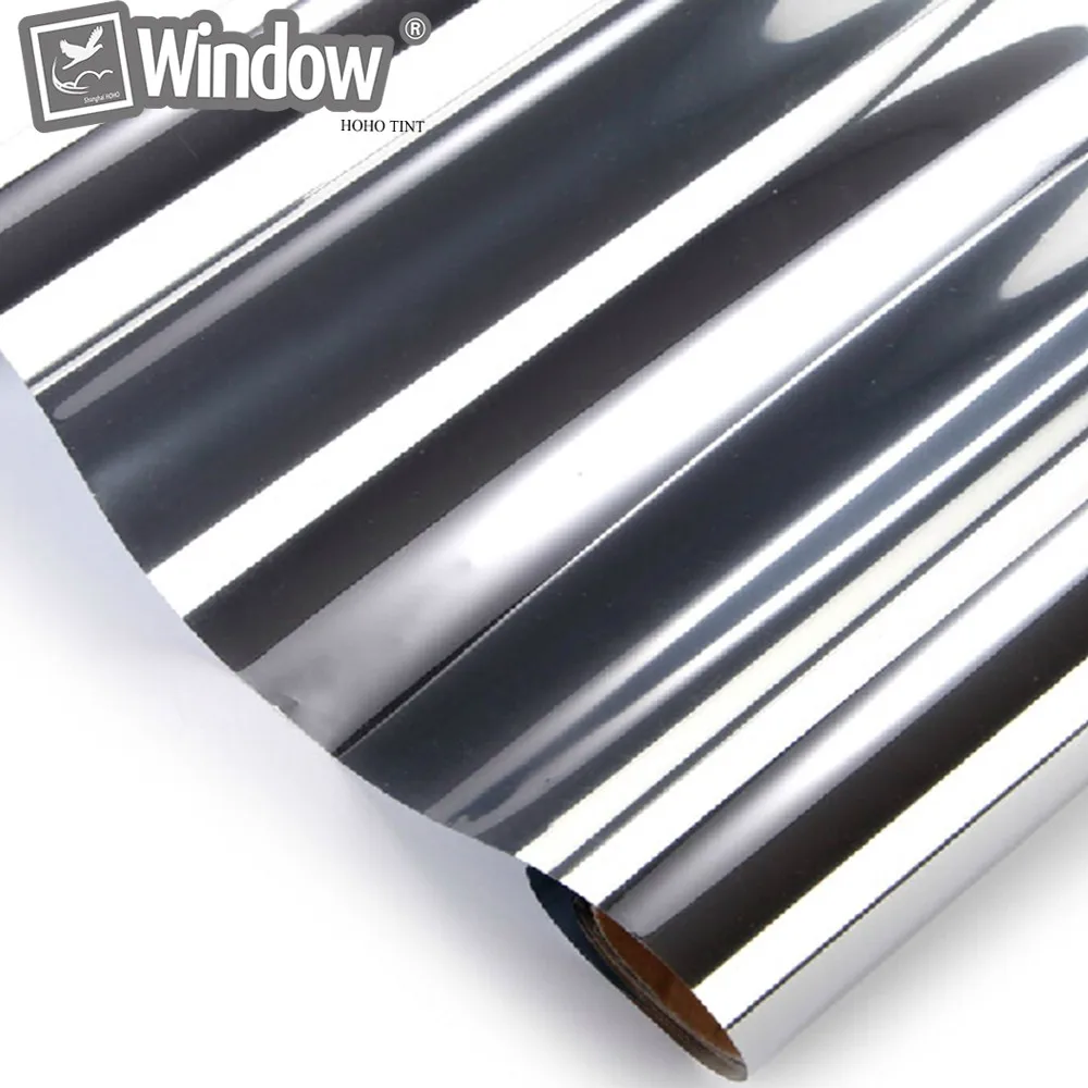 

SUNICE Window Film Window Glass Sticker Decals Solar Tint One Way Vision Privacy Film Home Office Building 60cm x 200cm/0.6x2m
