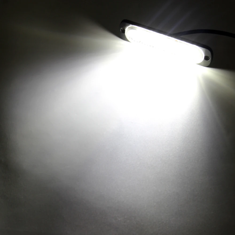 Luz de Led de Aviso de Emergência Luz de Emergência em Carro Luz de Estróbica Luz de Advertência Bogrand Farol Âmbar 10 High Quality Segurança e Proteção
