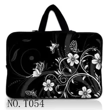 Black 10 11 6 13 14 15 17 Portable Flower font b Laptop b font Bag