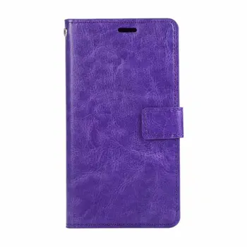 

10pcs/lot Soft TPU + PU Leather Crazy Horse Wallet Case For huawei Honor 10 Honor 7C Enjoy 8 NOVA2 Lite Y7 2018 Y7 Prme