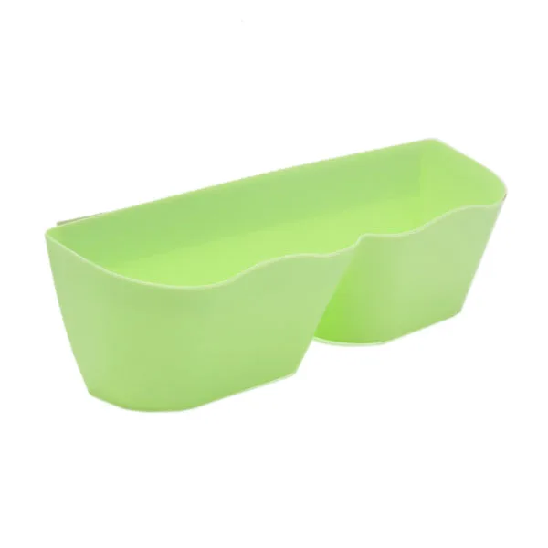 

Best Wavy edge plastic Wall-mounted shoe rack(green)