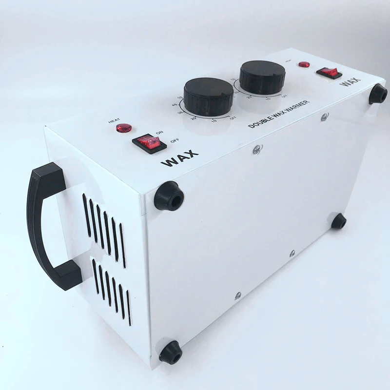 Двойной депиляторный нагреватель воска плавильная машина для парафина подогреватель спа Эпилятор инструмент для удаления волос Eu Plug
