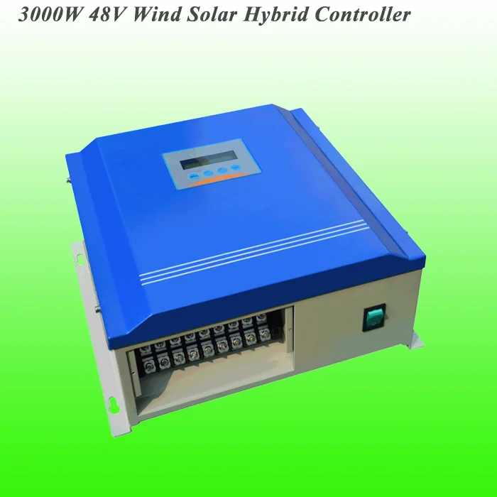 Лидер продаж 3000W 48V автоматическим тормозом защита передовые ветро-солнечной гибридной Контроллер заряда контроллер с модули выгрузки/загрузки