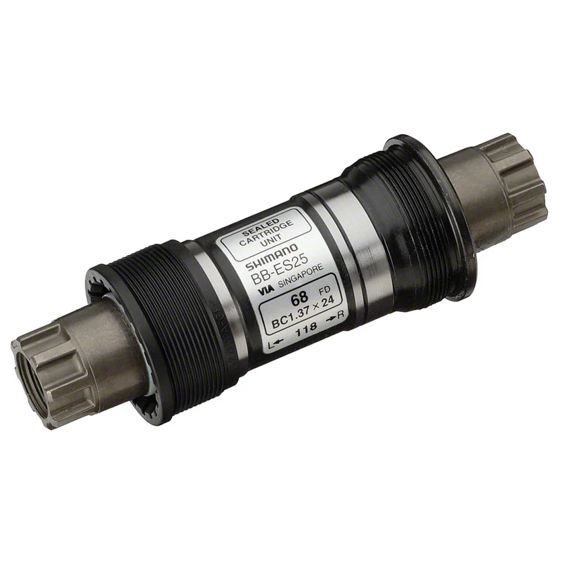 Кронштейн SHIMANO ES25 для горного велосипеда 113 мм 118 126 Длина сплайна 68 Ширина низа |