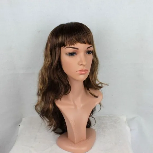 Tête de mannequin en plastique pour homme réaliste pour...