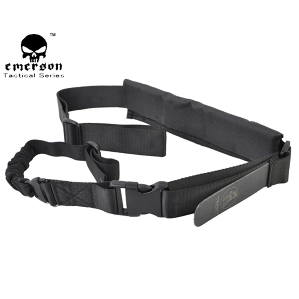 EMERSON Tactical Rifle Gun Strap Battle Sling Airsoft Painball Hunting Gun Sling EM8270 Black EMERSON Tactical Rifle Gun Strap Battle Sling Airsoft Painball Hunting Gun Sling EM8270 Black