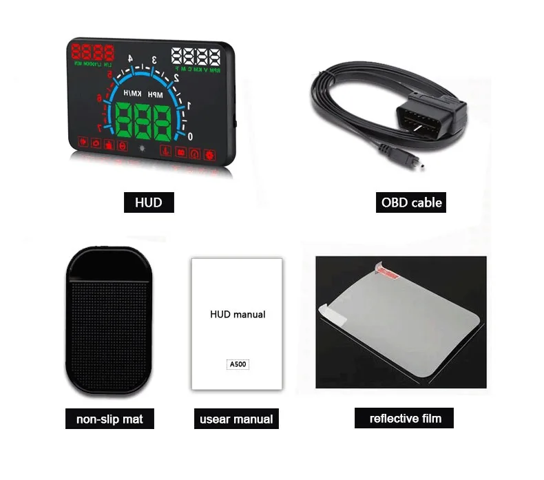 XYCING E350 Автомобильный дисплей OBD2 автомобильный HUD 5 8 дюймов экран считыватель