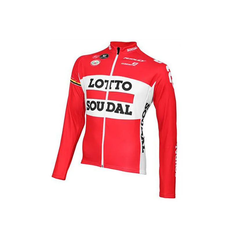 LOTTO Высокое качество Велоспорт Джерси с длинным рукавом MTB велосипед