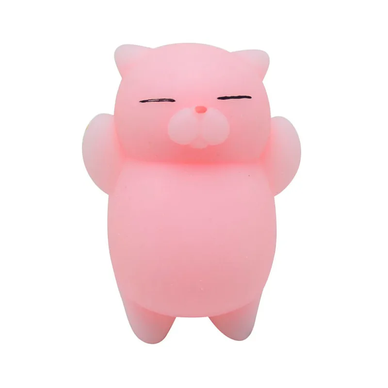 Kawaii милые Моти Squishy Cat смешно изысканный squeeze Исцеление дети весело Kawaii Игрушка снятие стресса Декор